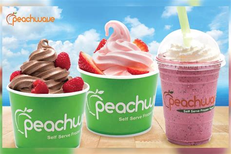 Peach wave - Peachwave offers a quality alternative to fast-food restaurants and retailers that serve frozen dessert containing high amounts of fat and sugar. Along with healthful toppings, Peachwave frozen yogurt is a naturally good source of calcium and protein and is packed with live and active cultures that are good for your body. 